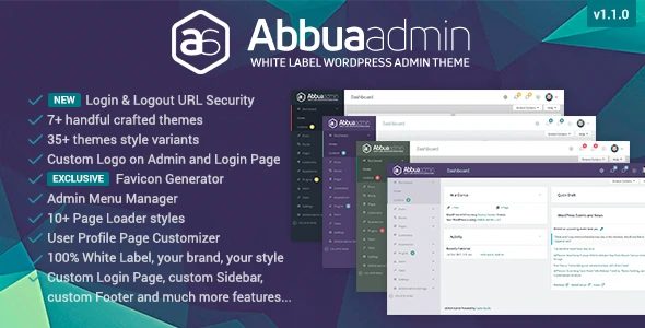ABBUA Admin WordPress