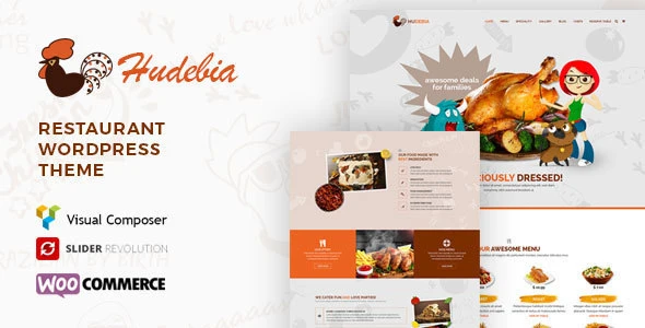 Hudebia – Restaurant WordPress Theme